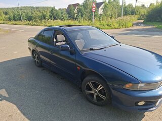 1997 Mitsubishi Galant VIII, синий, 180000 рублей, вид 1