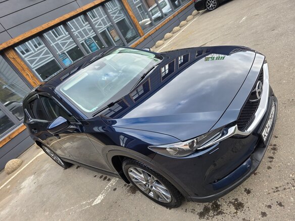 2018 Mazda CX-5 II, синий, 2450000 рублей - вид 6