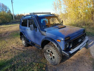 2007 Lada (ВАЗ) 2121 (4x4) I Рестайлинг, синий, 220000 рублей, вид 3
