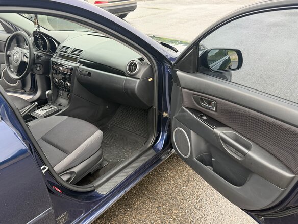 2008 Mazda 3 I (BK) Рестайлинг, синий - вид 12