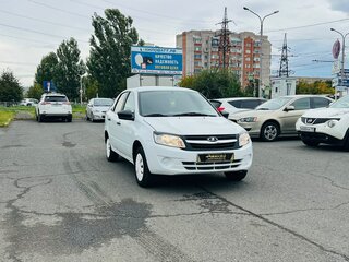 2017 Lada (ВАЗ) Granta I, белый, 459000 рублей, вид 4