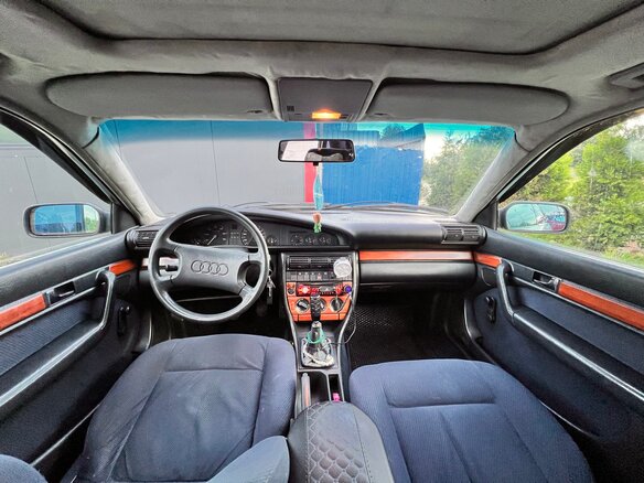 1991 Audi 100 IV (C4), золотистый, 250000 рублей - вид 6