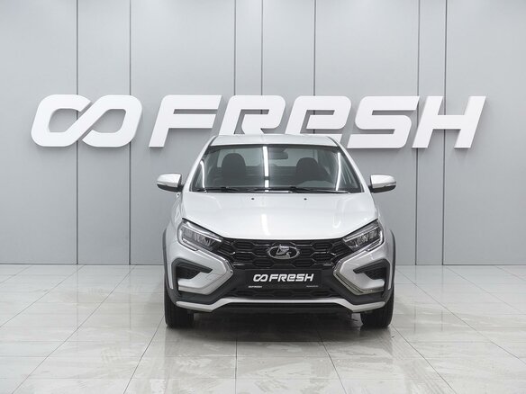 2024 Lada (ВАЗ) Vesta Cross I Рестайлинг (NG), серебристый, 1699000 рублей - вид 2