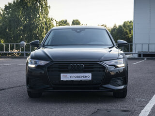 2021 Audi A6 40 TDI V (C8), чёрный, 3771425 рублей, вид 2