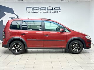2008 Volkswagen Touran Cross I Рестайлинг, красный, 684000 рублей, вид 5