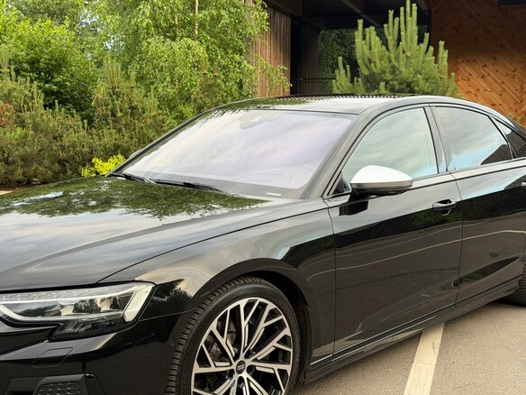 2023 Audi S8 IV (D5) Рестайлинг, чёрный - вид 11
