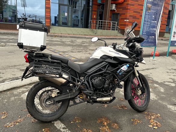 2011 Triumph Tiger 800, белый, 820000 рублей - вид 5