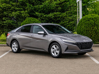 2021 Hyundai Elantra VII (CN7), серый, 1695000 рублей, вид 3
