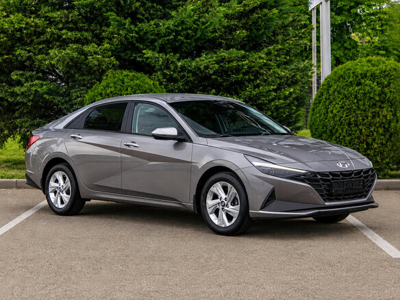 2021 Hyundai Elantra VII (CN7), серый, 1495000 рублей - вид 2