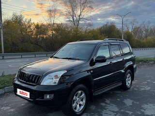 2003 Toyota Land Cruiser Prado 4-speed 120 Series, чёрный, 1900000 рублей, вид 1