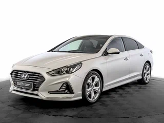 2017 Hyundai Sonata VII (LF) Рестайлинг, белый, 1500000 рублей, вид 1