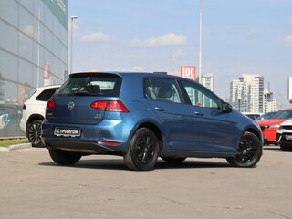 2013 Volkswagen Golf VII, голубой, 800000 рублей, вид 5