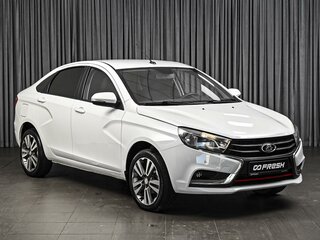 2019 Lada (ВАЗ) Vesta CNG I, белый, 850000 рублей, вид 1