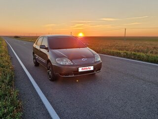 2002 Toyota Corolla IX (E120, E130), серый, 499000 рублей, вид 3