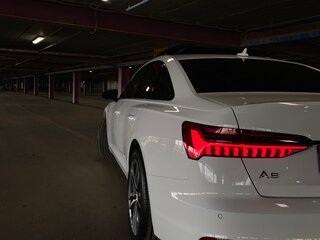 2021 Audi A6 45 TFSI V (C8), белый, 3990000 рублей, вид 4