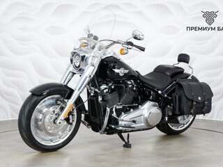 2017 Harley-Davidson Fat Boy, чёрный, 1849000 рублей, вид 3