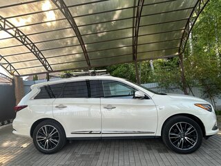 2017 Infiniti QX60 I Рестайлинг, белый, 2750000 рублей, вид 2
