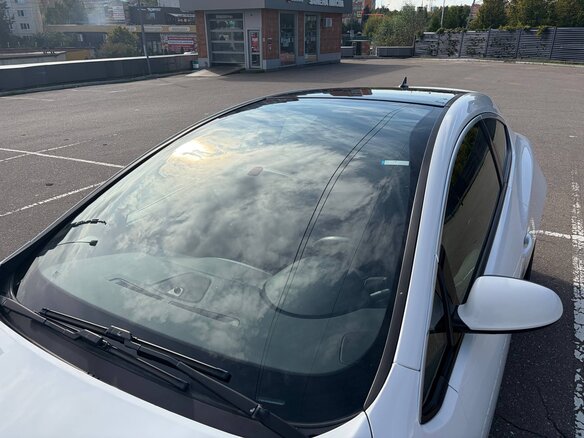 2014 Opel Astra GTC J Рестайлинг, белый - вид 12