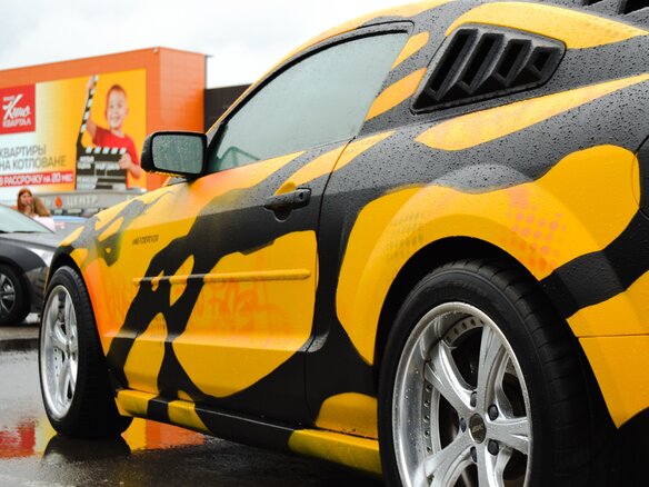 2008 Ford Mustang V, жёлтый, 6999999 рублей - вид 6