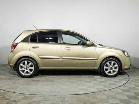 2011 Kia Rio II Рестайлинг, бежевый, 479585 рублей, вид 4