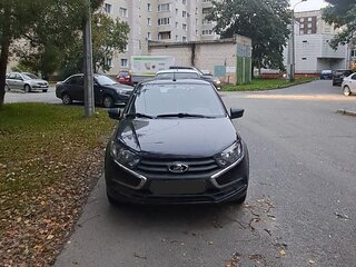 2019 Lada (ВАЗ) Granta I Рестайлинг, чёрный, 649000 рублей, вид 1