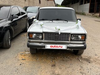 2011 Lada (ВАЗ) 2107, серебристый, 300000 рублей, вид 3