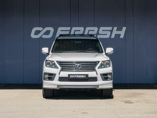 2014 Lexus LX 570 III Рестайлинг, белый, 5255000 рублей, вид 3