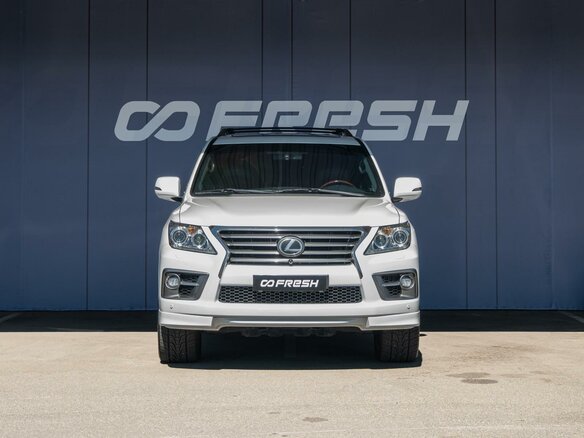 2014 Lexus LX 570 III Рестайлинг, белый, 5050000 рублей - вид 2