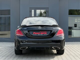 2018 Mercedes-Benz C-Класс 200 IV (W205) Рестайлинг, чёрный, 2650000 рублей, вид 5