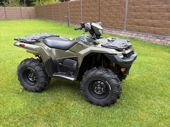 2025 Suzuki KingQuad 750, зелёный, 1590000 рублей - вид 6