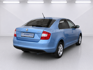 2014 Skoda Rapid I, синий, 1035000 рублей, вид 4