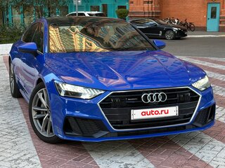 2020 Audi A7 55 TFSI II (4K), синий, 5990000 рублей, вид 1