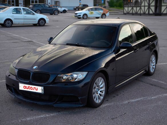 2005 BMW 3 серии 320d V (E90/E91/E92/E93), синий, 880000 рублей - вид 2