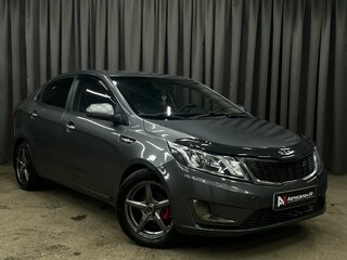 2014 Kia Rio III, серый, 634777 рублей, вид 4