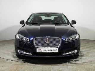2015 Jaguar XF I Рестайлинг, синий, 1899900 рублей, вид 2