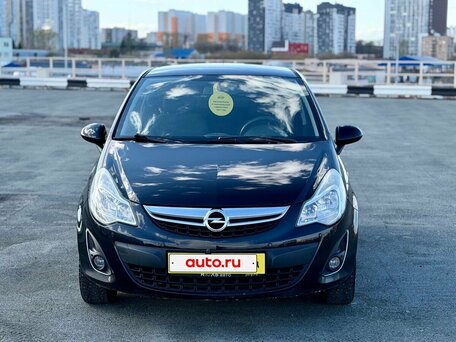 2011 Opel Corsa D Рестайлинг II, чёрный, 555000 рублей, вид 3