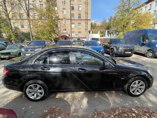 2011 Mercedes-Benz C-Класс 180 BlueEFFICIENCY III (W204) Рестайлинг, чёрный, 1142000 рублей, вид 2