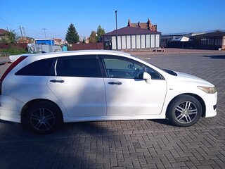 2009 Honda Stream II Рестайлинг, белый, 890000 рублей, вид 3