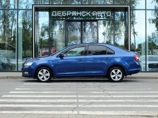 2019 Skoda Rapid I Рестайлинг, синий, 1230000 рублей, вид 2