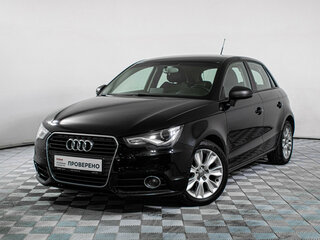 2012 Audi A1 I (8X), чёрный, 1217000 рублей, вид 1
