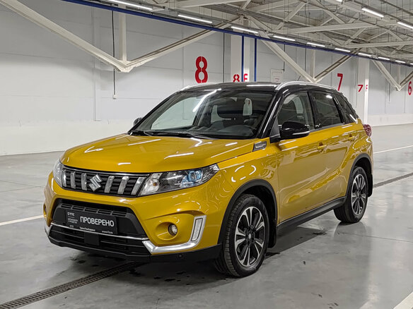 2019 Suzuki Vitara II Рестайлинг, жёлтый, 1870000 рублей