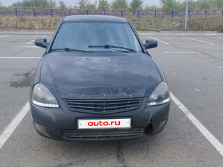 2008 Lada (ВАЗ) Priora I, чёрный, 180000 рублей, вид 1
