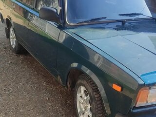 2007 Lada (ВАЗ) 2107, зелёный, 250000 рублей, вид 1