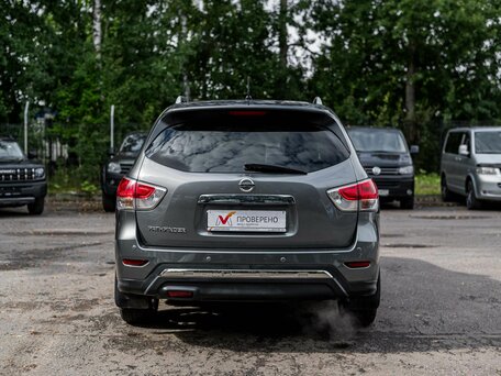 2014 Nissan Pathfinder IV, серый, 1470000 рублей, вид 4