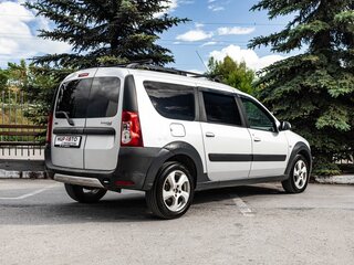 2018 Lada (ВАЗ) Largus Cross I, серебристый, 850000 рублей, вид 4