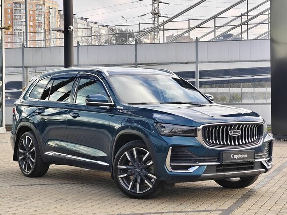 2023 Geely Monjaro I, синий - вид 7