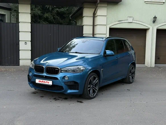 2016 BMW X5 M II (F85), голубой, 3590000 рублей
