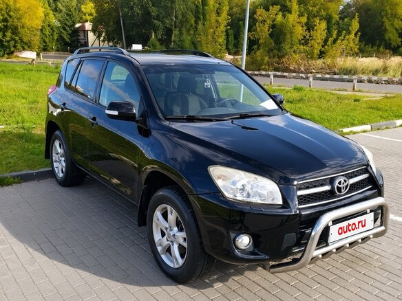 2009 Toyota RAV4 III (XA30), чёрный - вид 1