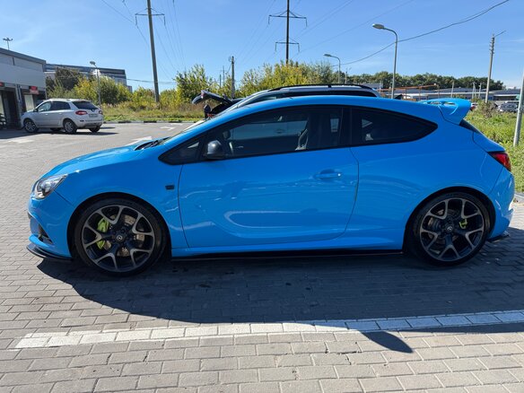 2012 Opel Astra OPC J, синий, 1800000 рублей - вид 15
