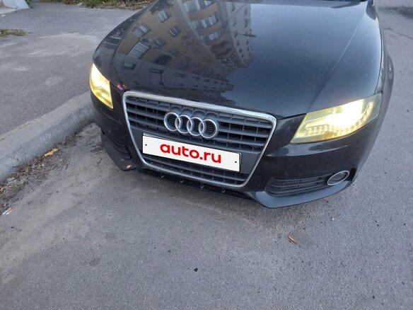 2008 Audi A4 IV (B8), чёрный, 850000 рублей - вид 2